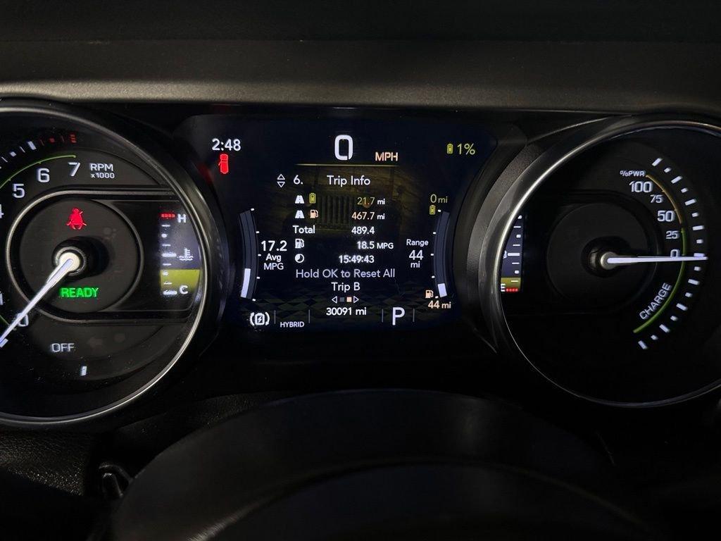 used 2023 Jeep Wrangler 4xe car, priced at $27,072