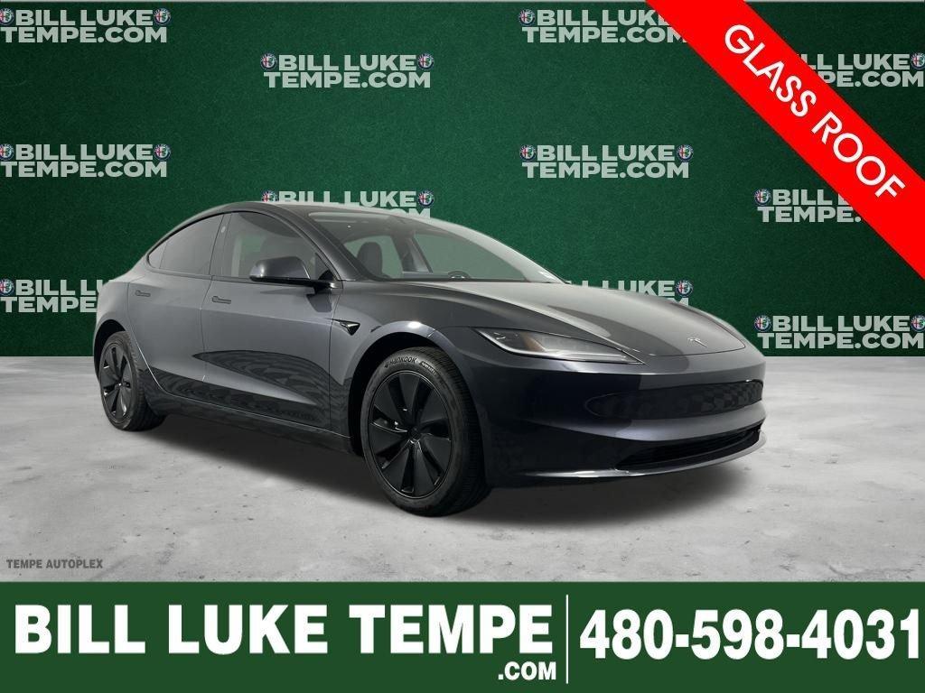 used 2025 Tesla Model 3 car, priced at $35,673