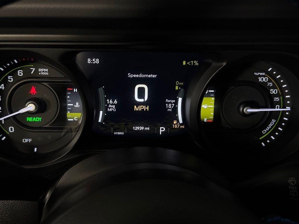 used 2025 Jeep Wrangler 4xe car, priced at $33,373