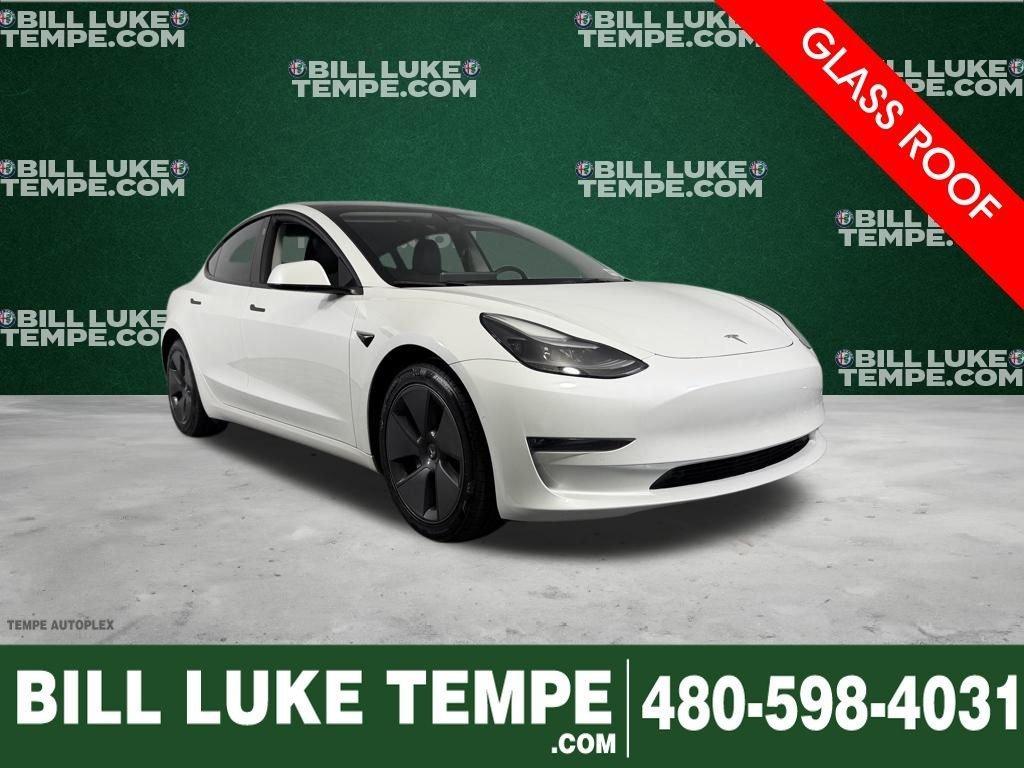 used 2022 Tesla Model 3 car, priced at $27,173