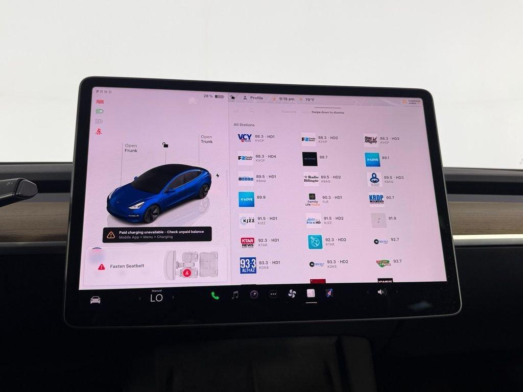 used 2023 Tesla Model 3 car, priced at $31,373