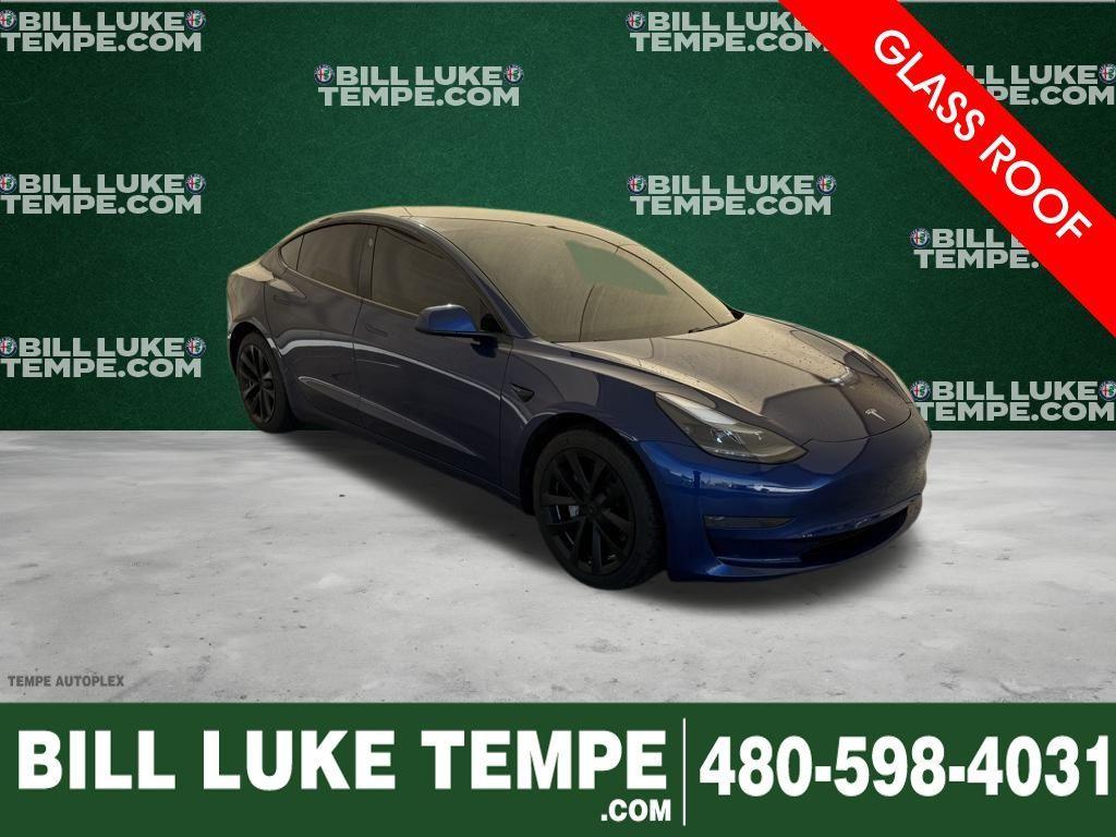 used 2021 Tesla Model 3 car, priced at $22,673