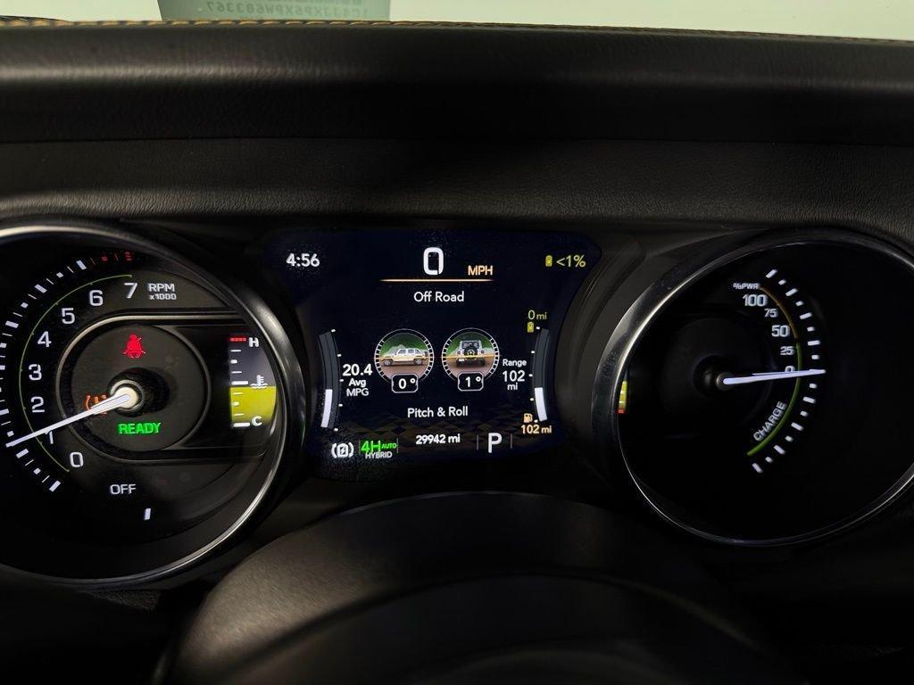 used 2023 Jeep Wrangler 4xe car, priced at $27,075
