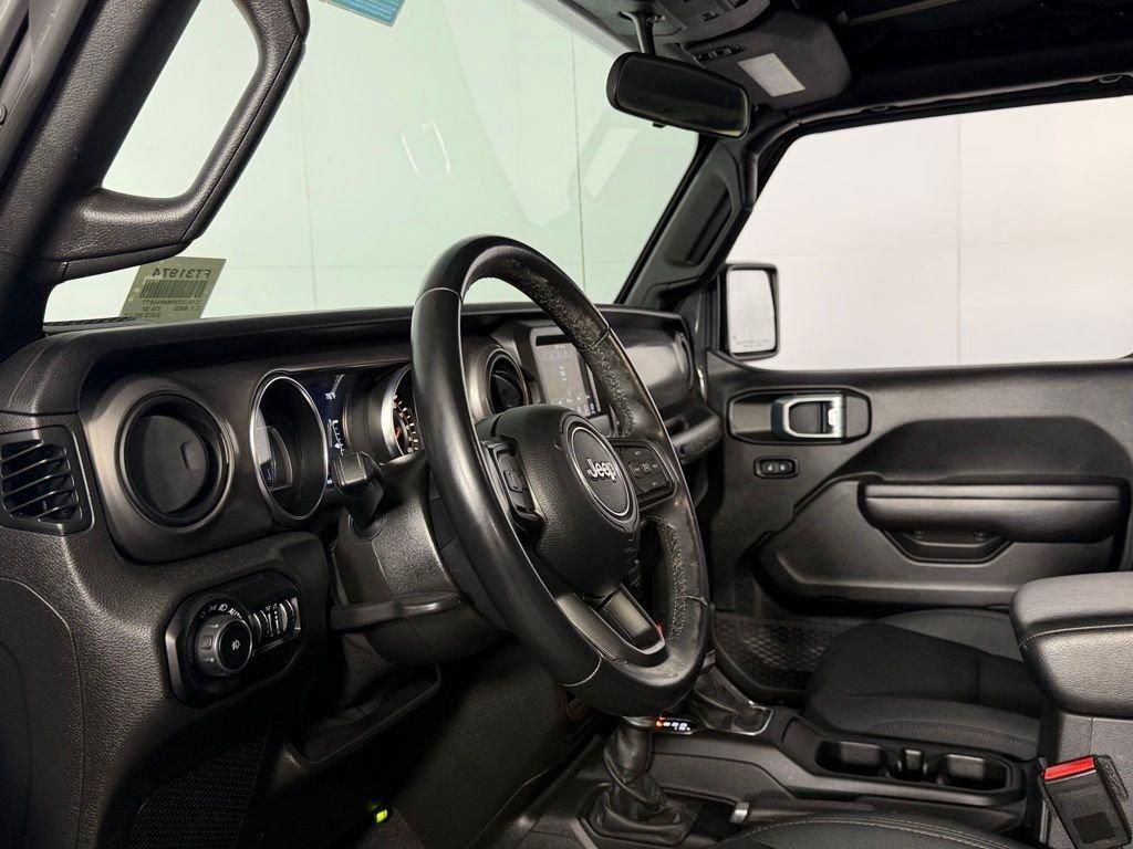 used 2021 Jeep Wrangler Unlimited car, priced at $27,072