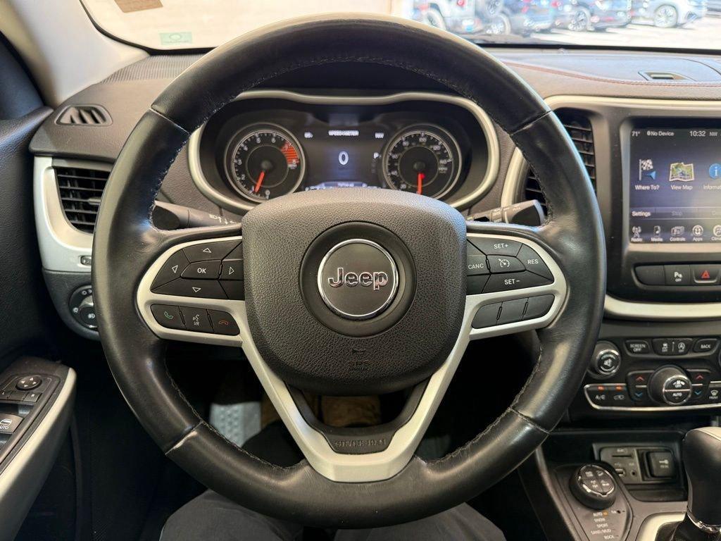 used 2017 Jeep Cherokee car, priced at $16,173