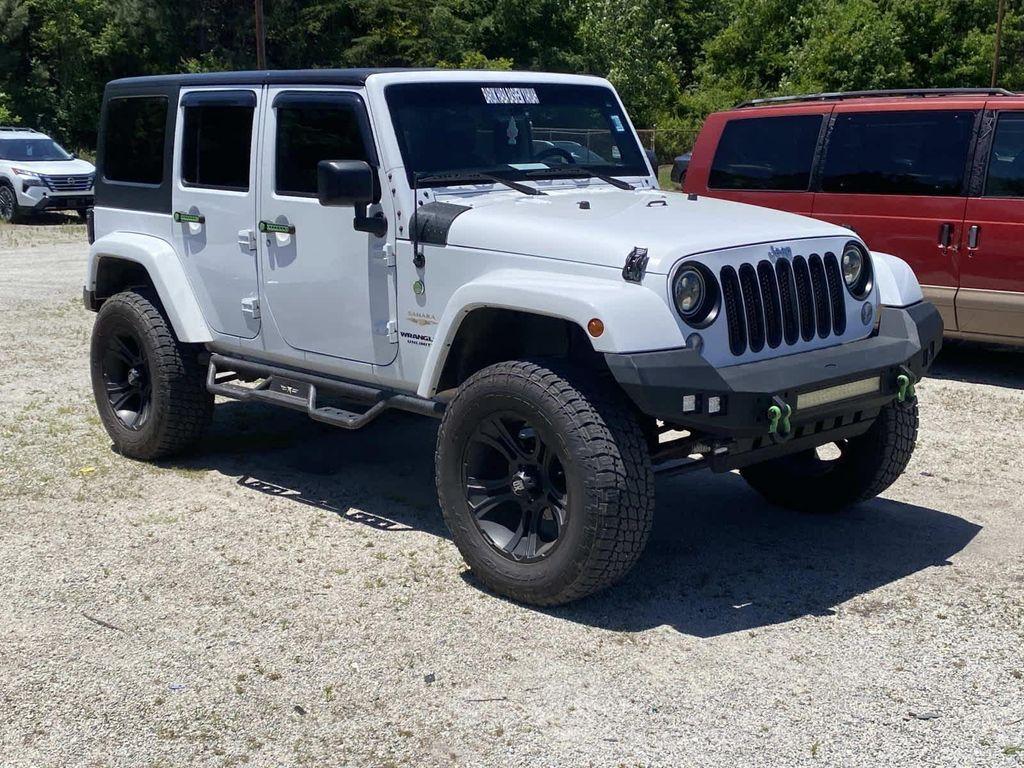 used 2015 Jeep Wrangler Unlimited car, priced at $22,989
