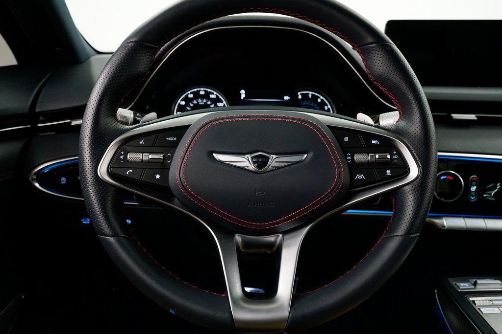 used 2024 Genesis GV70 car, priced at $42,750