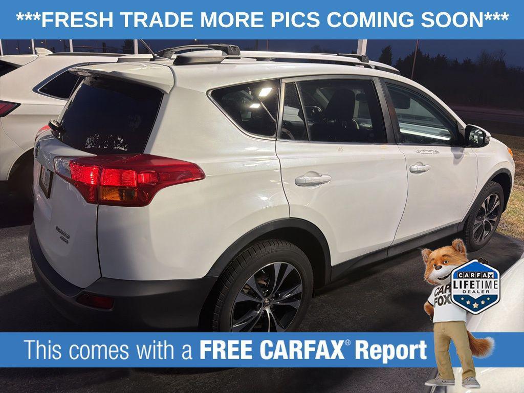 used 2015 Toyota RAV4 car, priced at $14,495
