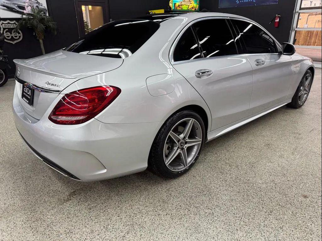 used 2018 Mercedes-Benz C-Class car, priced at $17,727