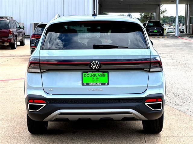 new 2025 Volkswagen Taos car, priced at $26,995