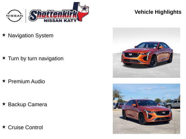 used 2022 Cadillac CT4 car, priced at $33,556
