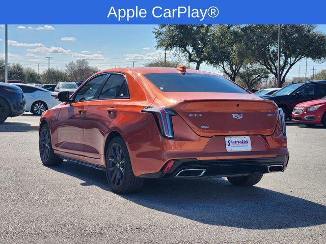 used 2022 Cadillac CT4 car, priced at $33,556