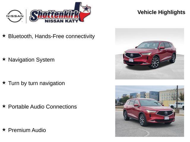 used 2024 Acura MDX car, priced at $41,900