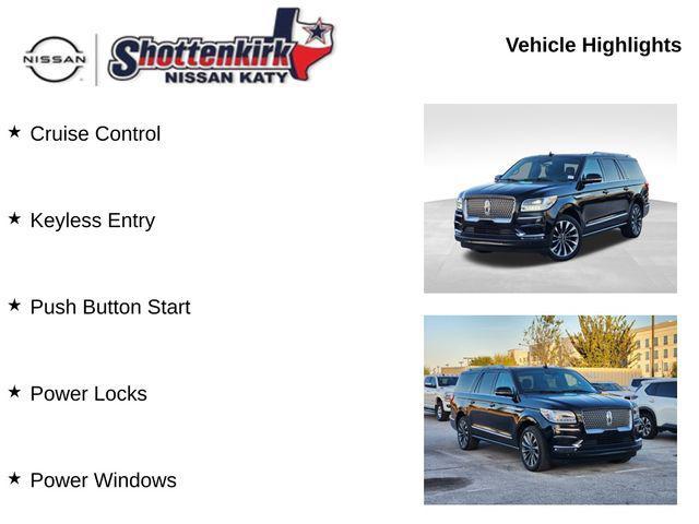 used 2021 Lincoln Navigator car, priced at $41,900