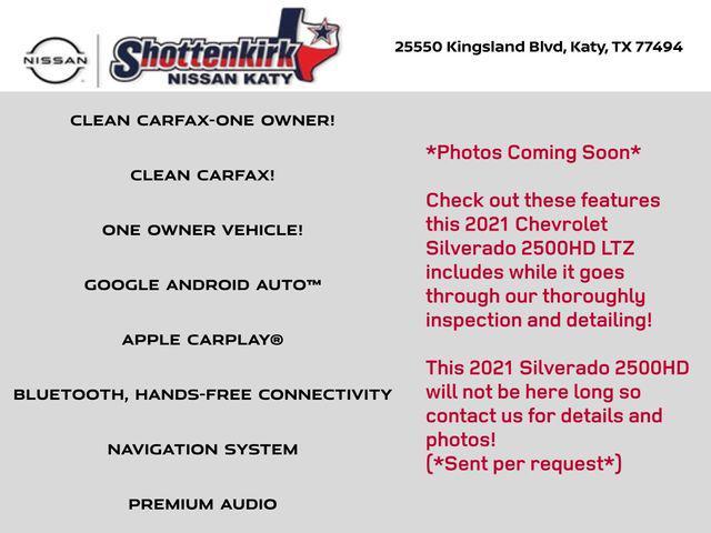 used 2021 Chevrolet Silverado 2500 car, priced at $48,791