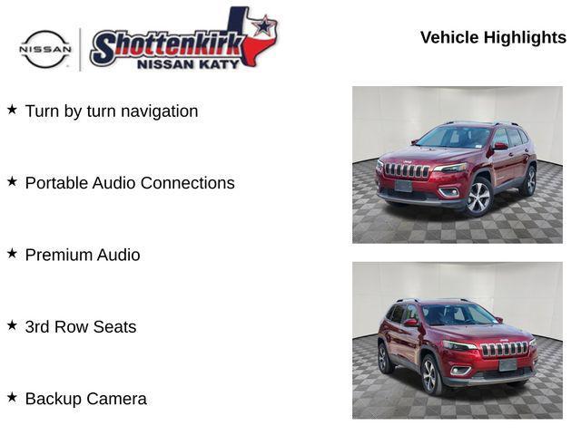 used 2019 Jeep Cherokee car, priced at $17,275