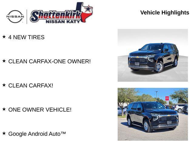 used 2025 Chevrolet Tahoe car, priced at $53,665