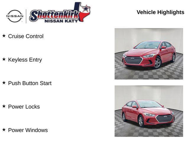 used 2017 Hyundai Elantra car, priced at $8,620