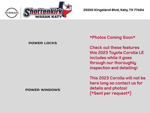 used 2023 Toyota Corolla car, priced at $18,298