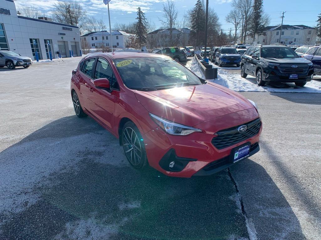used 2024 Subaru Impreza car, priced at $23,133