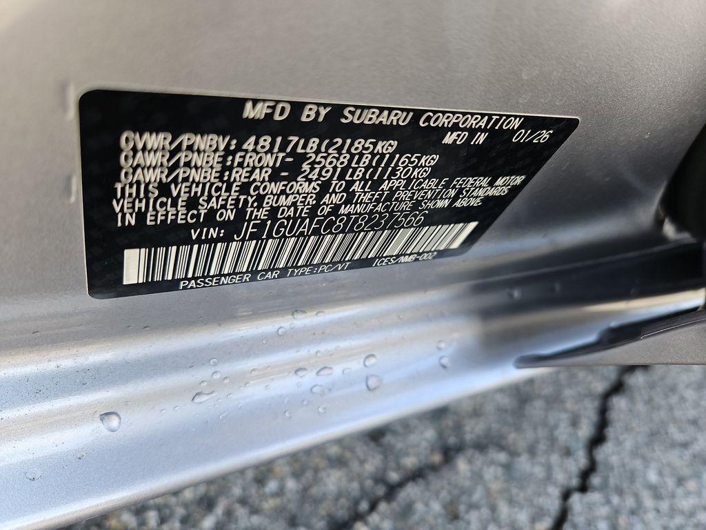 new 2026 Subaru Impreza car, priced at $25,603