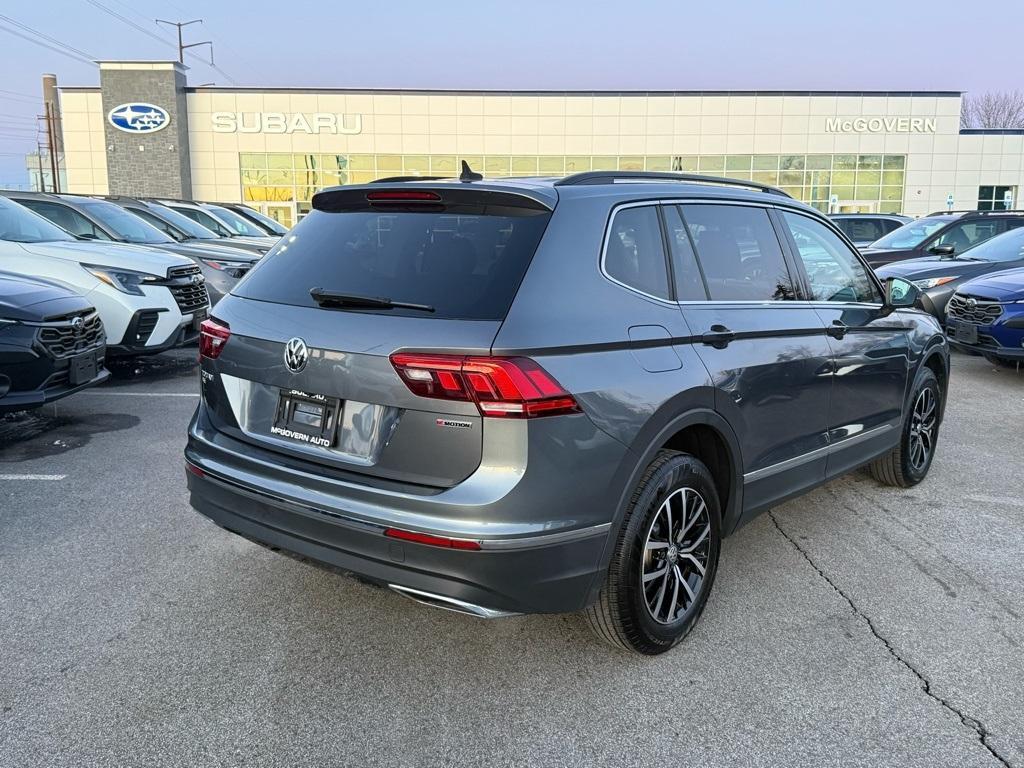 used 2021 Volkswagen Tiguan car, priced at $17,404
