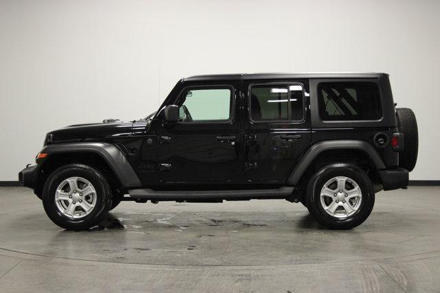 used 2022 Jeep Wrangler Unlimited car, priced at $24,962
