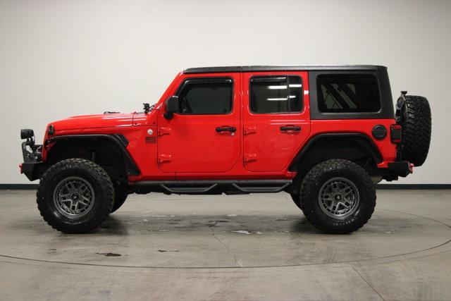 used 2018 Jeep Wrangler Unlimited car, priced at $19,462
