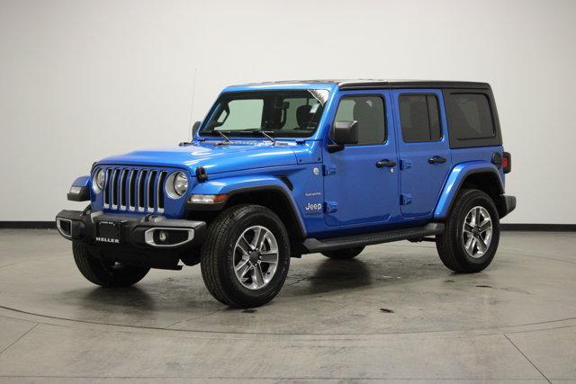 used 2022 Jeep Wrangler Unlimited car, priced at $26,462