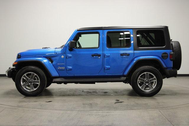 used 2022 Jeep Wrangler Unlimited car, priced at $26,462