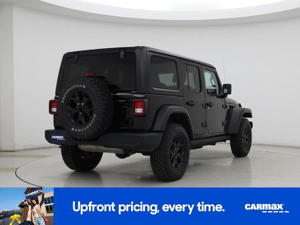 used 2022 Jeep Wrangler car, priced at $28,998