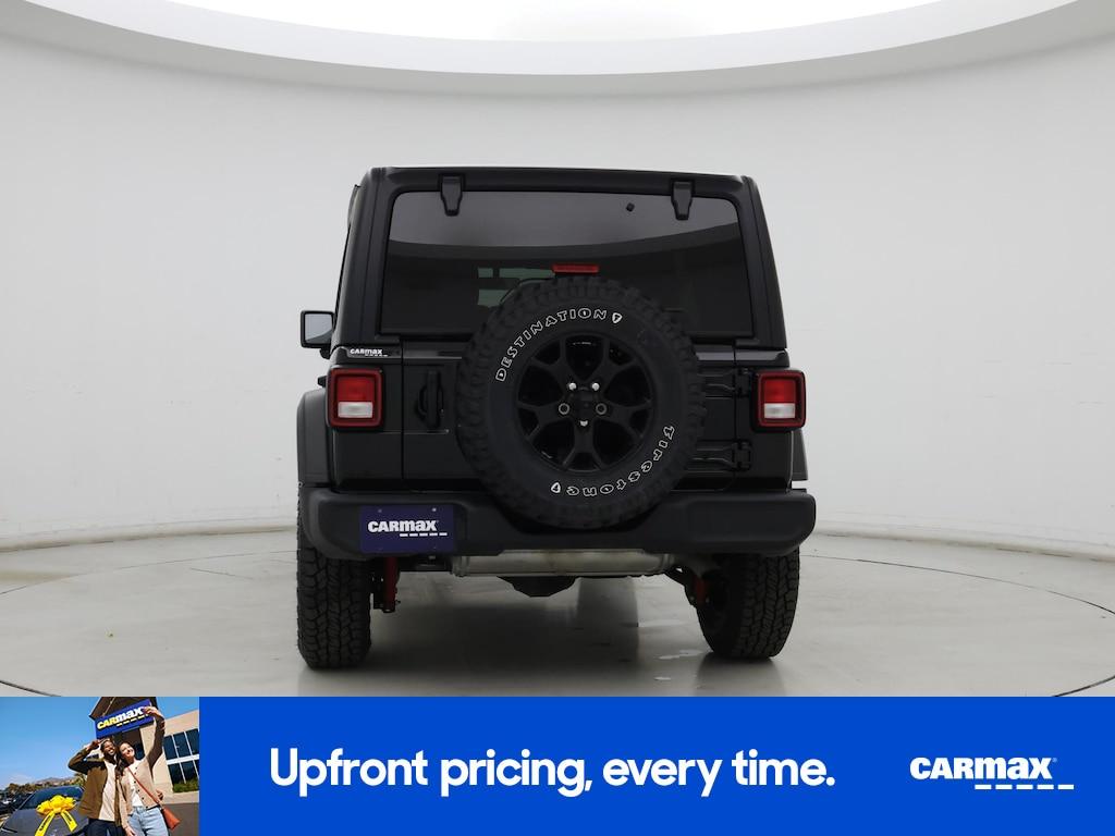 used 2022 Jeep Wrangler car, priced at $28,998
