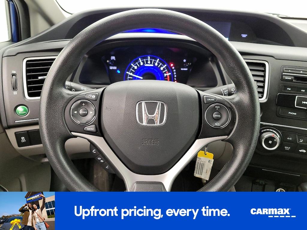 used 2015 Honda Civic car, priced at $13,998