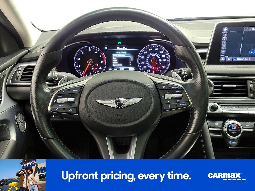 used 2021 Genesis G70 car, priced at $23,998