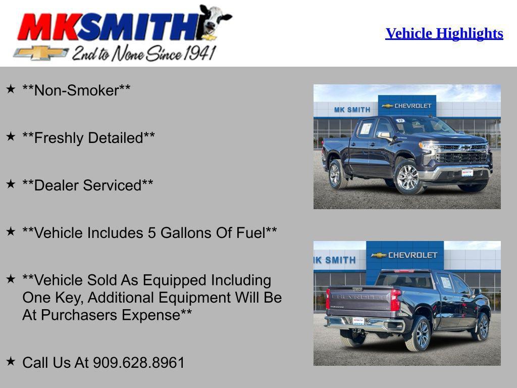 used 2022 Chevrolet Silverado 1500 car, priced at $37,500