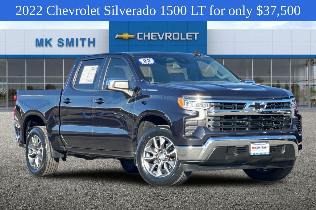 used 2022 Chevrolet Silverado 1500 car, priced at $37,500
