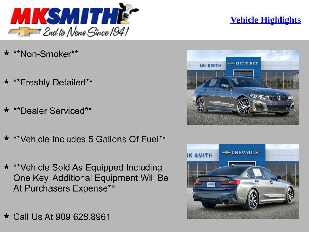 used 2020 BMW M340 car, priced at $43,999