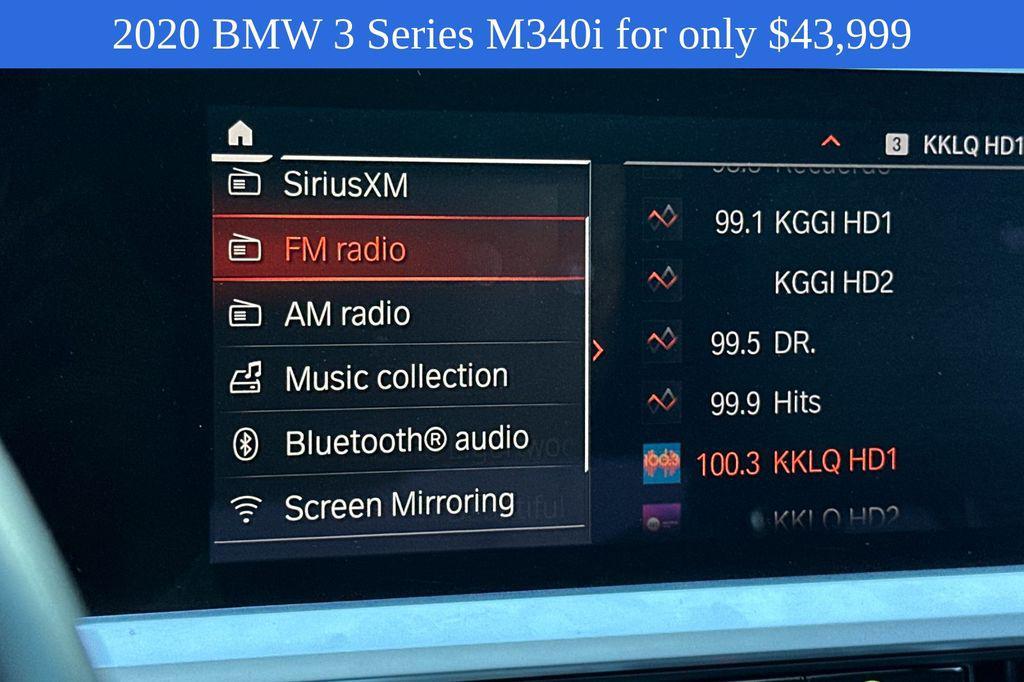 used 2020 BMW M340 car, priced at $43,999