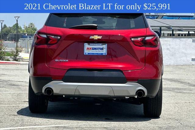 used 2021 Chevrolet Blazer car, priced at $22,500