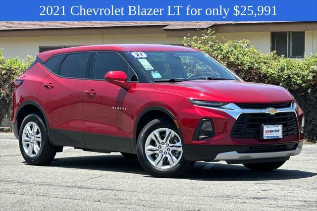 used 2021 Chevrolet Blazer car, priced at $22,500