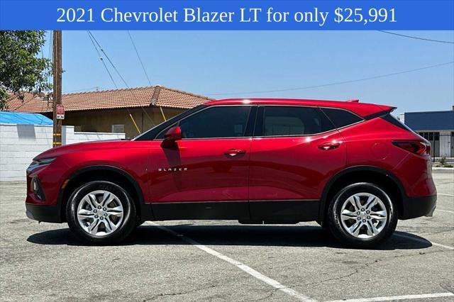 used 2021 Chevrolet Blazer car, priced at $22,500