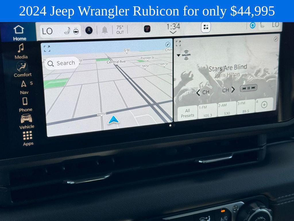 used 2024 Jeep Wrangler car, priced at $44,995