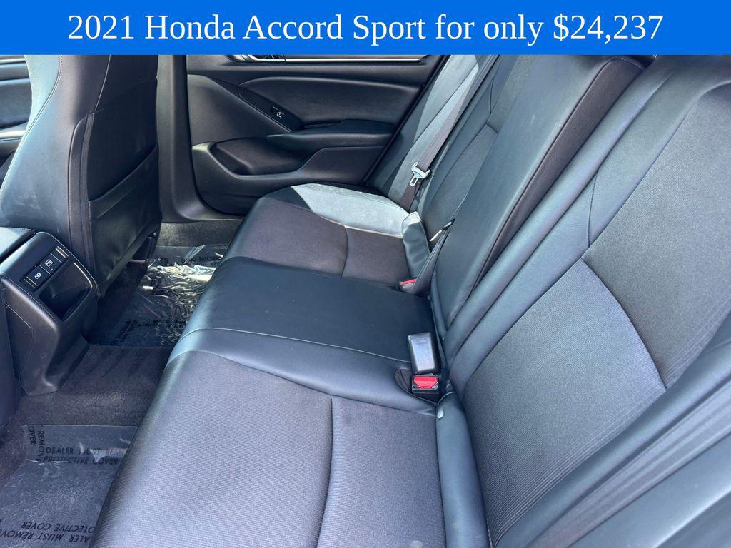 used 2021 Honda Accord car, priced at $23,999