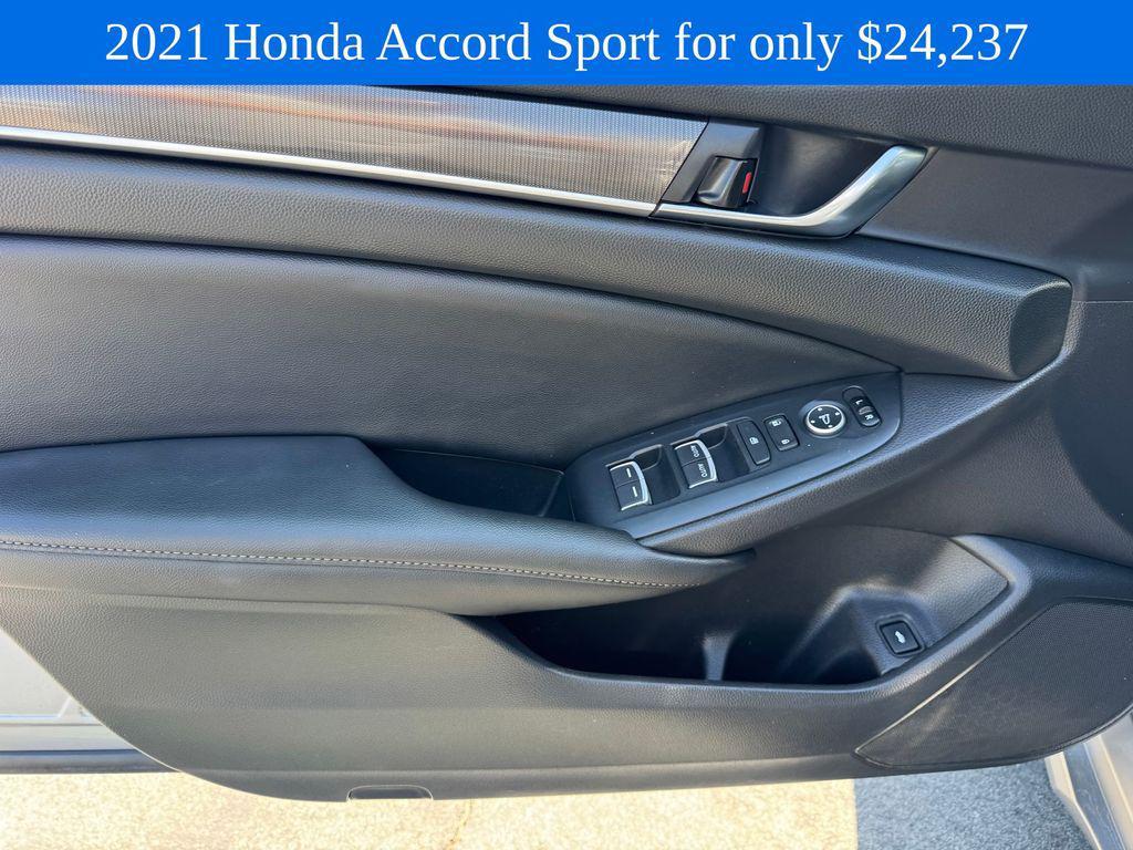 used 2021 Honda Accord car, priced at $23,999