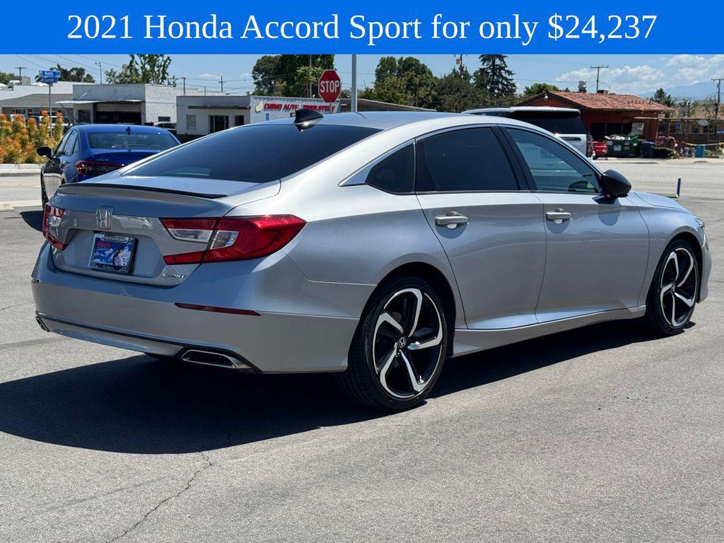 used 2021 Honda Accord car, priced at $23,999