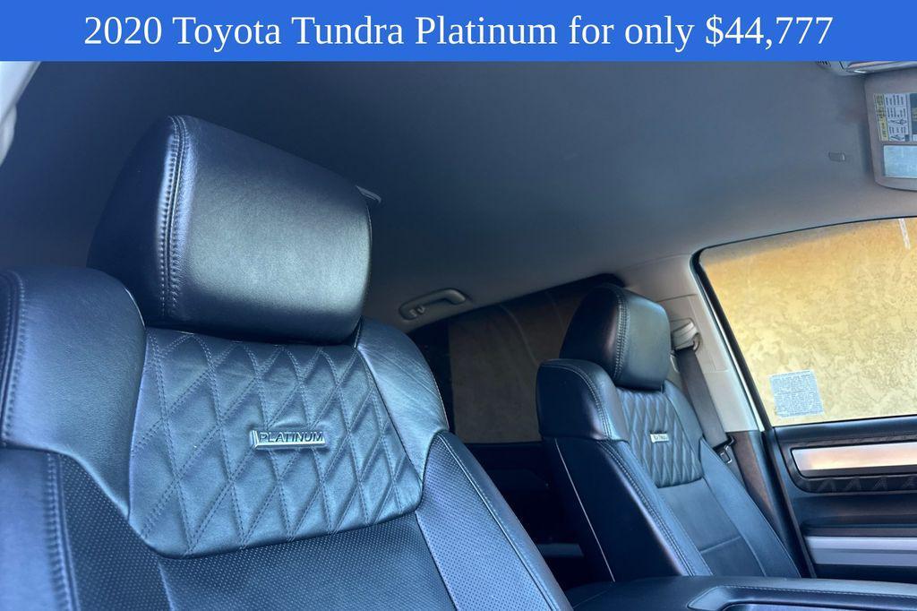 used 2020 Toyota Tundra car, priced at $44,777