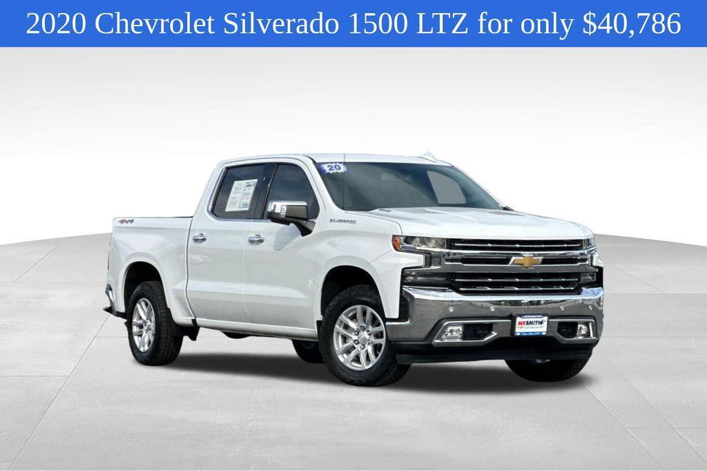 used 2020 Chevrolet Silverado 1500 car, priced at $40,786