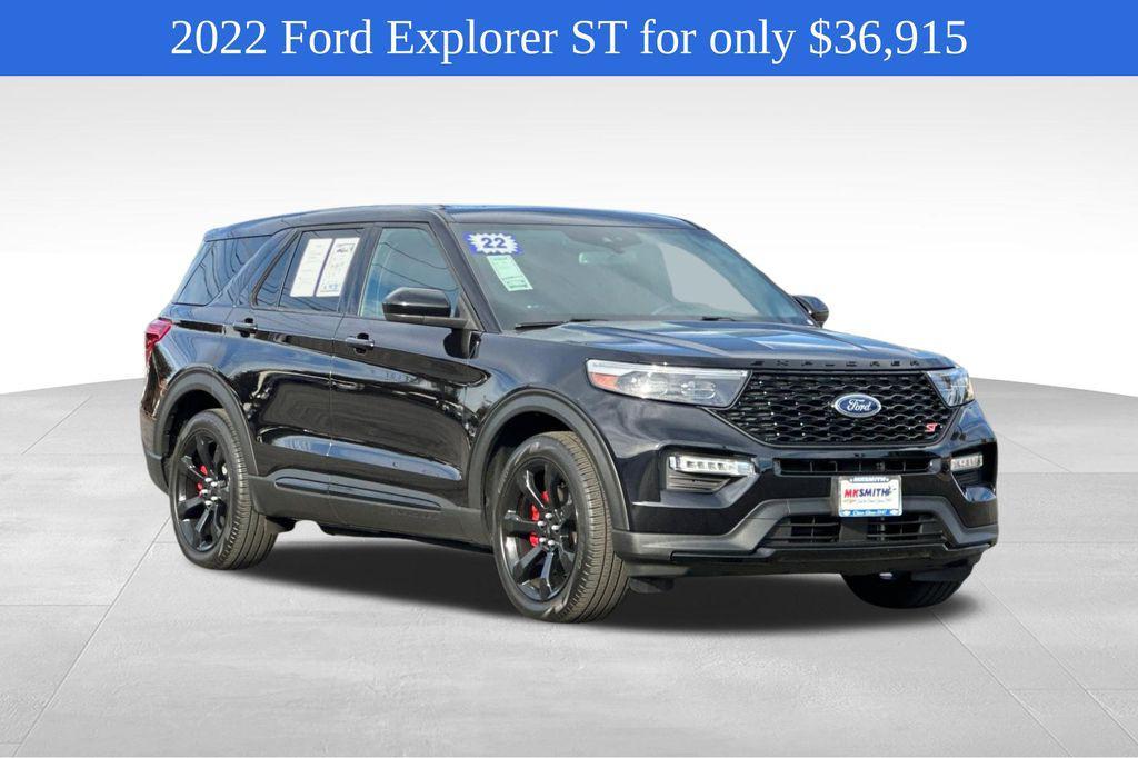 used 2022 Ford Explorer car, priced at $36,915