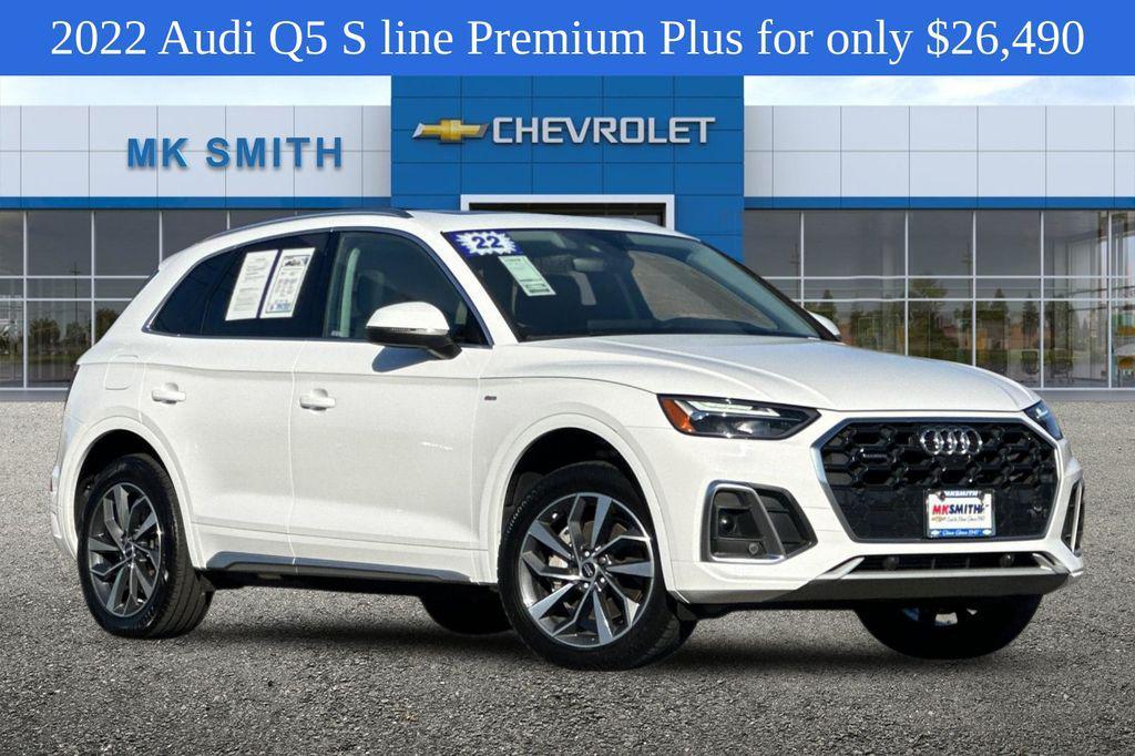 used 2022 Audi Q5 car, priced at $26,490