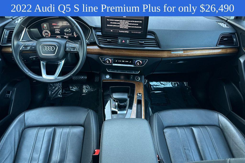 used 2022 Audi Q5 car, priced at $26,490